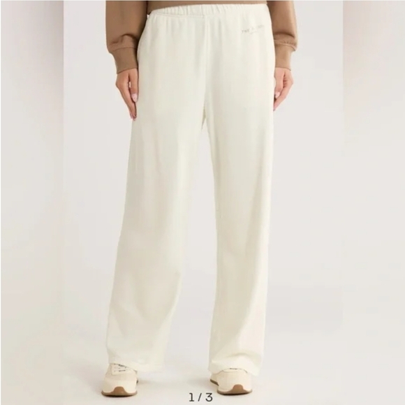rag & bone Pants - NWT | rag & bone Women's Terry Wide Leg Sweatpant | Size Small | Color Chalk